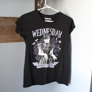 Wednesday size XLG 16 Black Tshirt
